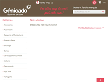 Tablet Screenshot of genicado-ouest.com